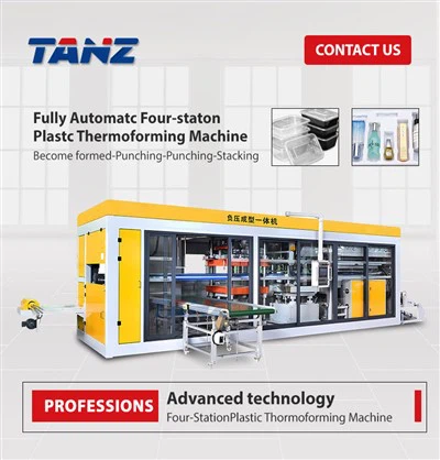 Meaisín Teirmformála Iomlán Uathoibríoch Trí Stáisiún